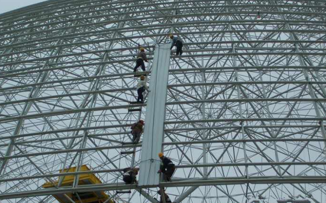 义马网架装配好以后应当留神哪八项验收事件