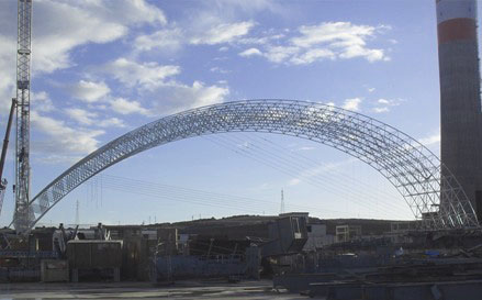 义马大型网架结构